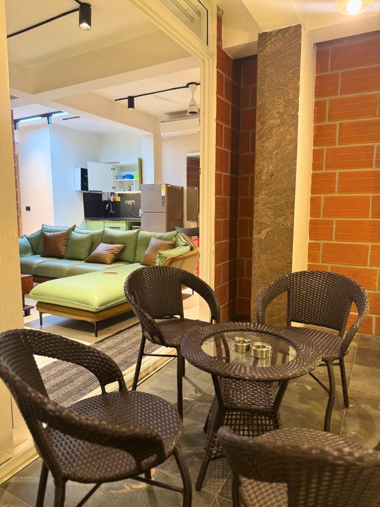 Balcony Seating Area View
