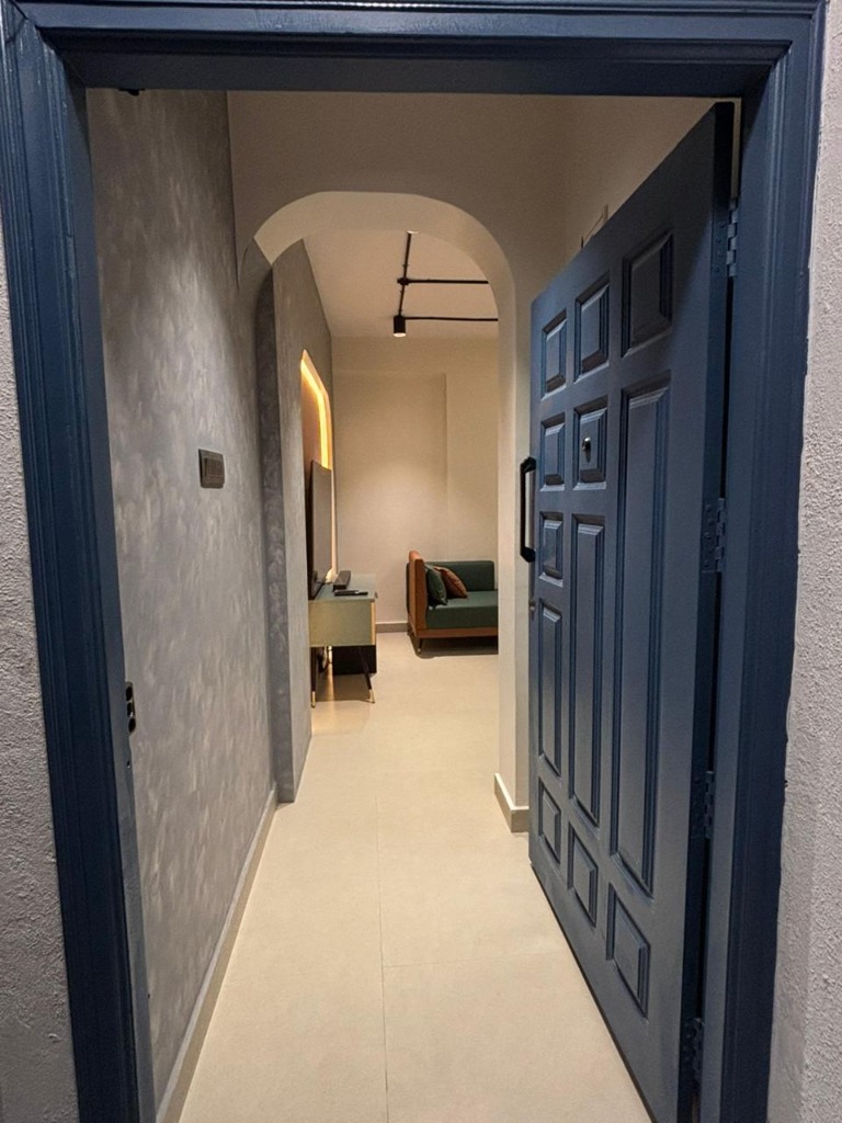 Entryway Corridor Leading into Suite Lounge