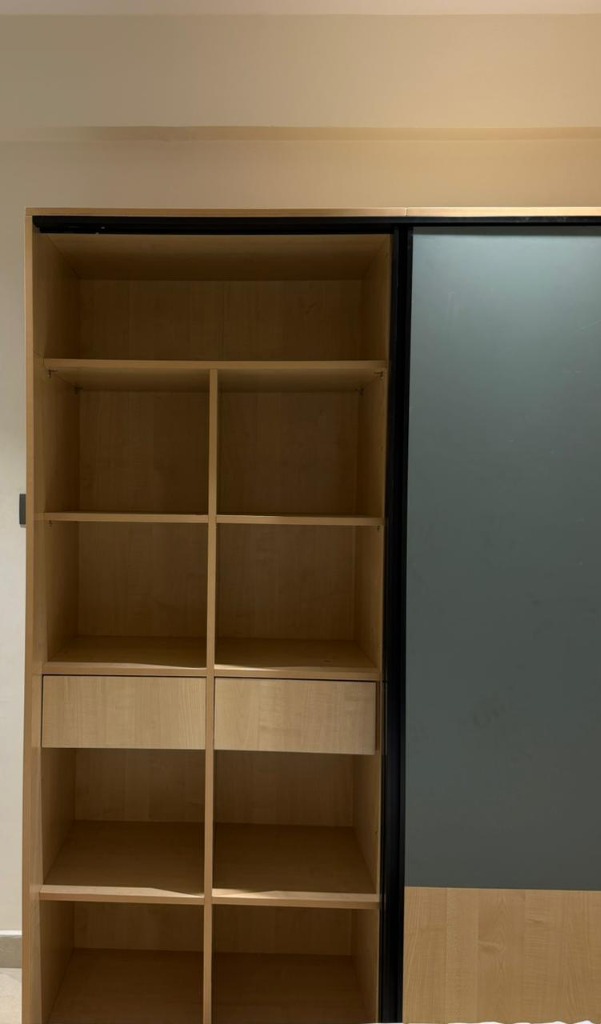 Premium Bedroom Wooden Wardrobe Shelves